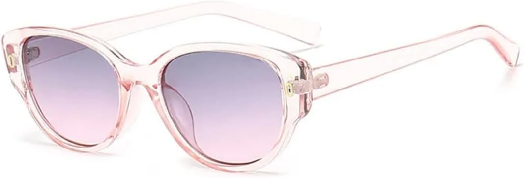 

Солнцезащитные очки с защитой UV400 | «Кошачий глаз», легкая оправа, цветные линзы | для женщин и мужчин, для занятий спортом на открытом воздухе и вождения DSVIGF, Pink Gray Pink