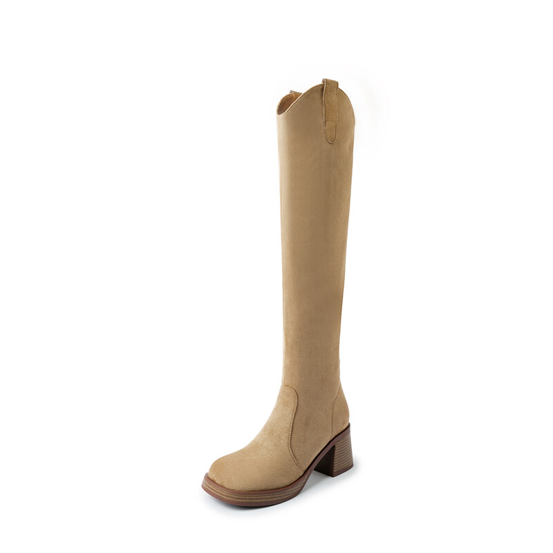

Сапоги PVAJ Knee-high Boots Women's, цвет Apricot