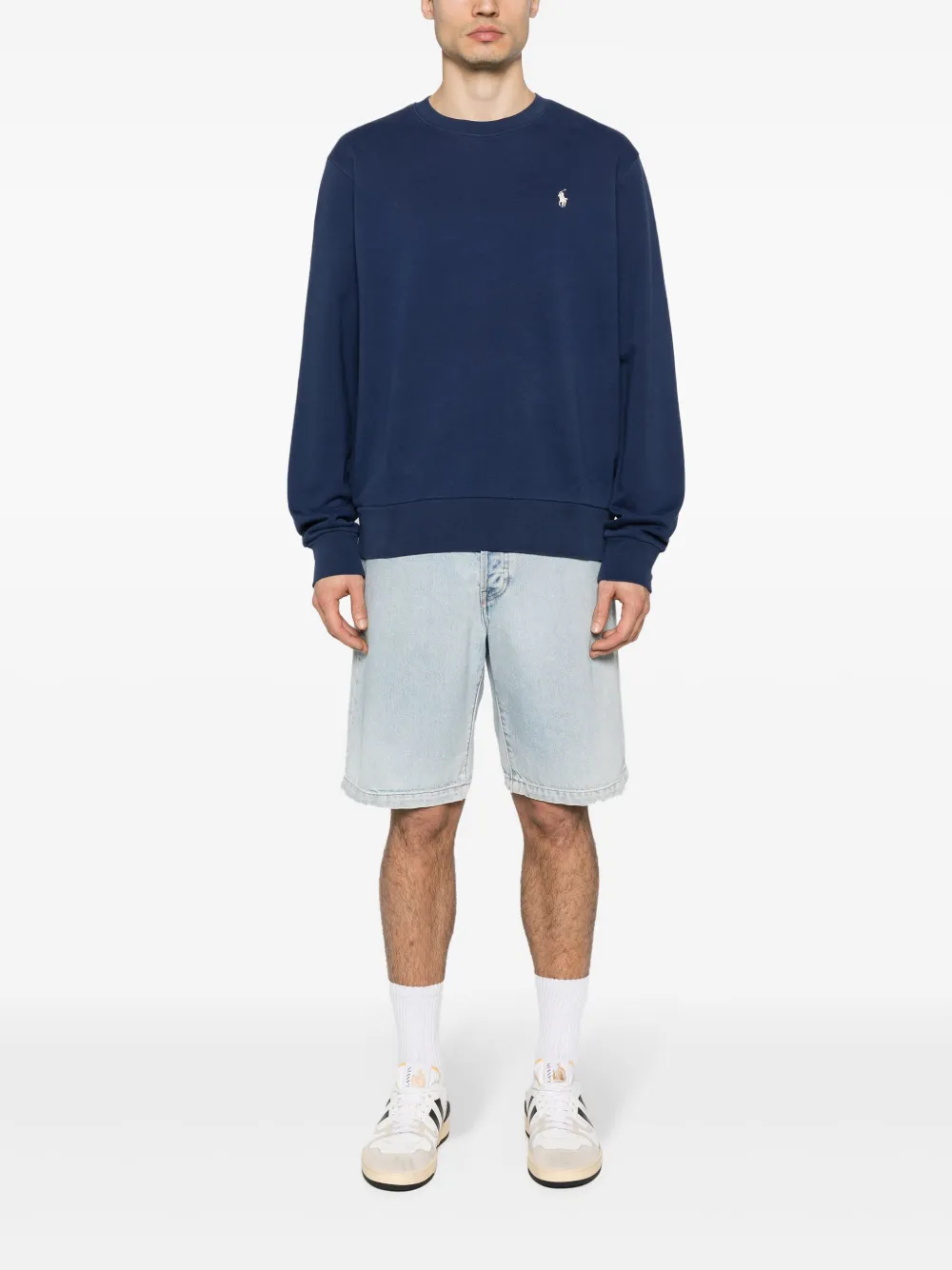 Толстовка Polo Pony POLO RALPH LAUREN, синий — фото 2