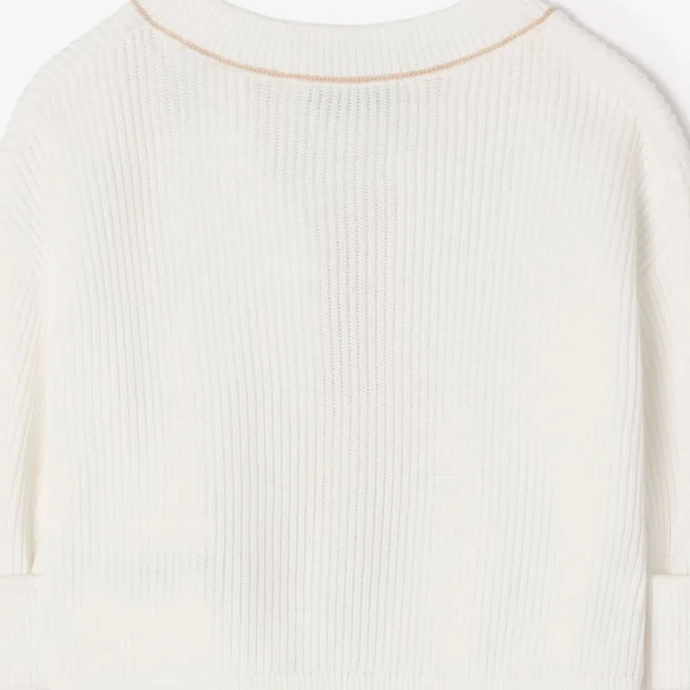 Свитер детский Burberry Ivory White — фото 4