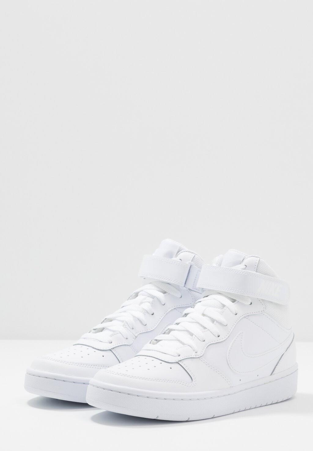 Высокие кеды Court Borough Mid 2 Nike, белый — фото 4