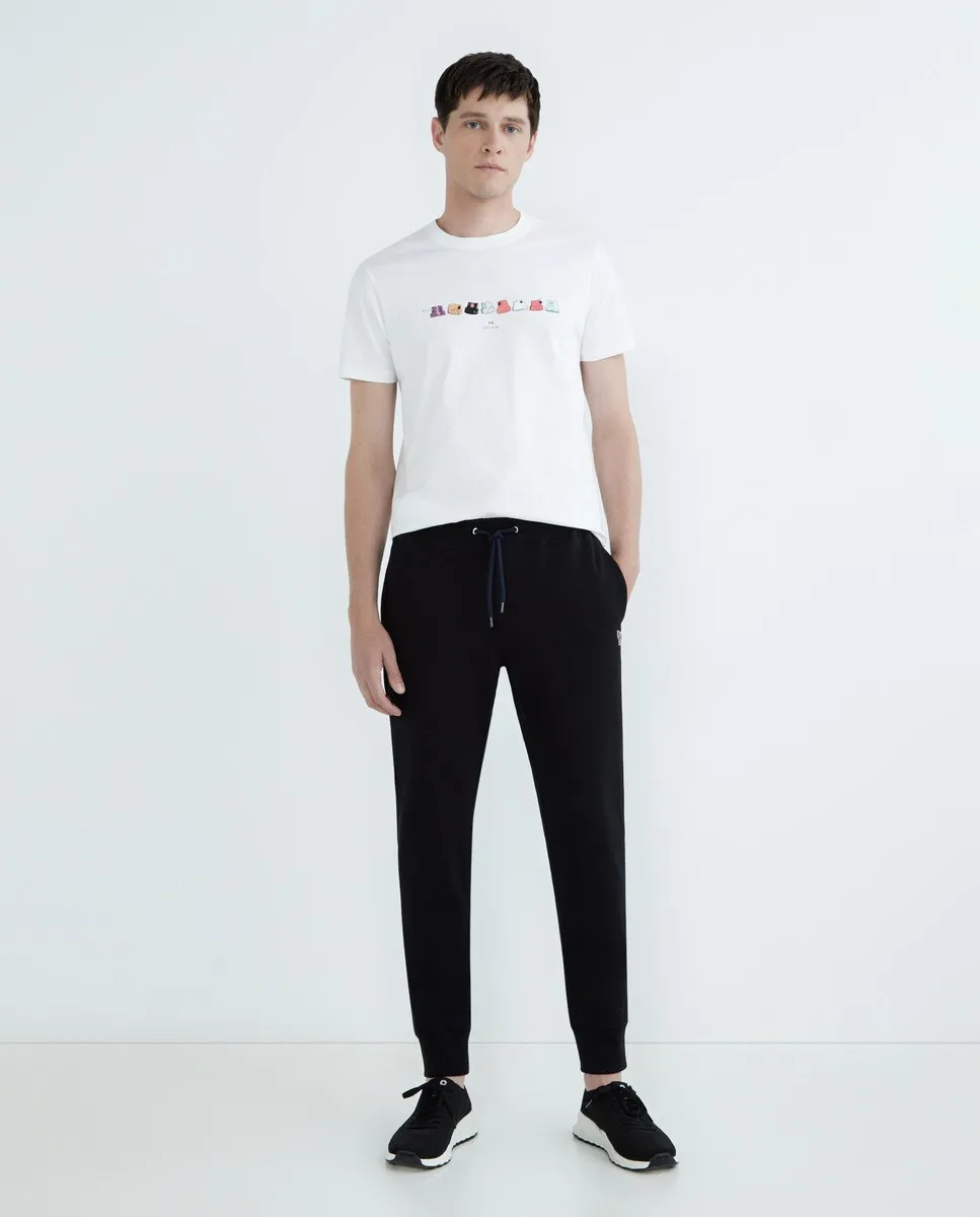 

Мужской спортивный костюм с логотипом зебры Paul Smith, черный