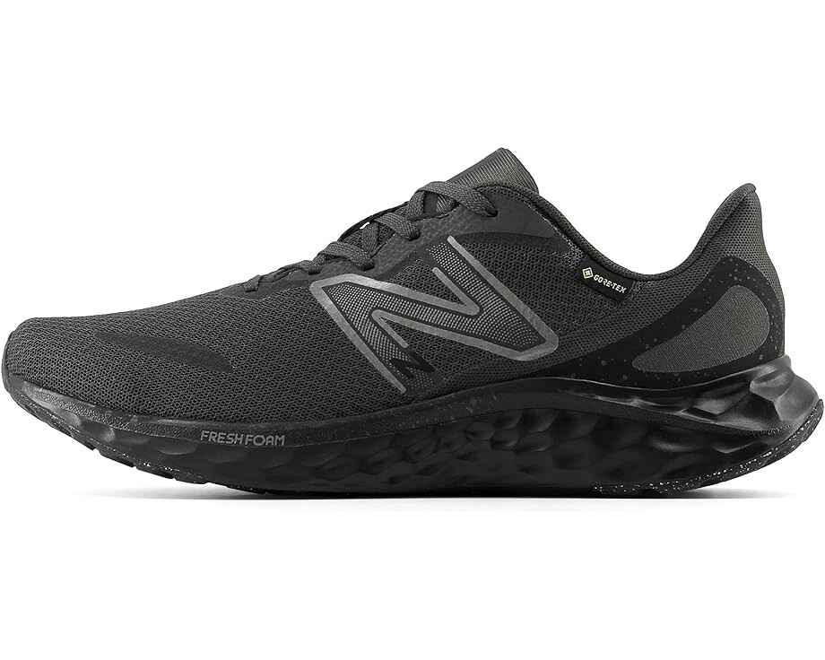 Кроссовки New Balance Fresh Foam Arishi v4 GTX, цвет Black/Black — фото 4