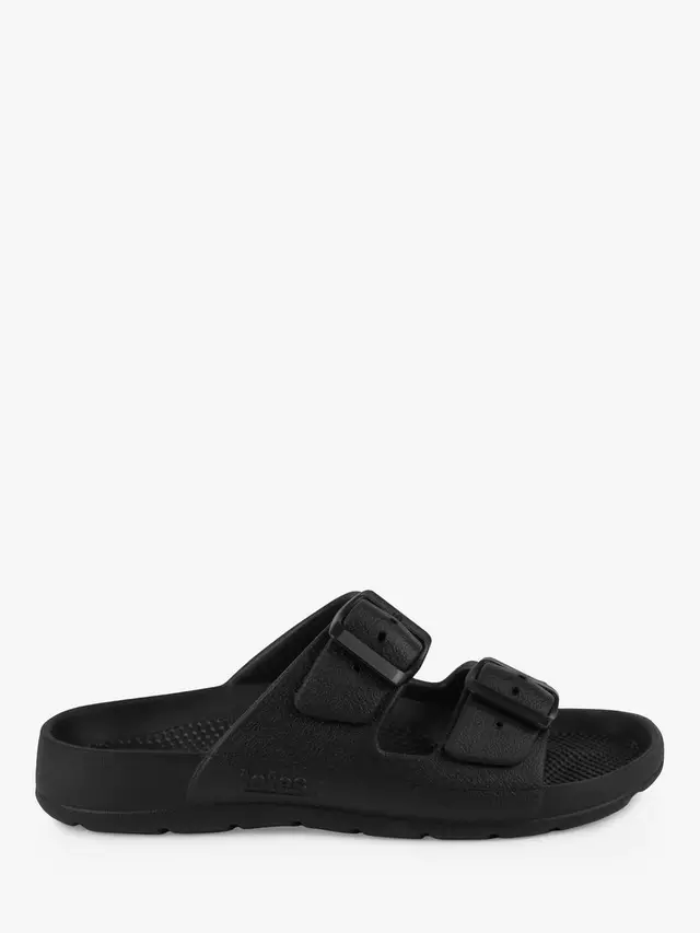 

Сандалии totes SOLBOUNCE Adjustable Buckle Slide, черный