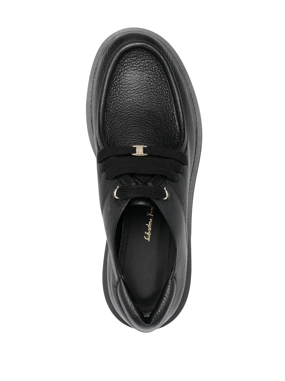 Ferragamo Туфли на шнуровке Salvatore Ferragamo, черный — фото 4
