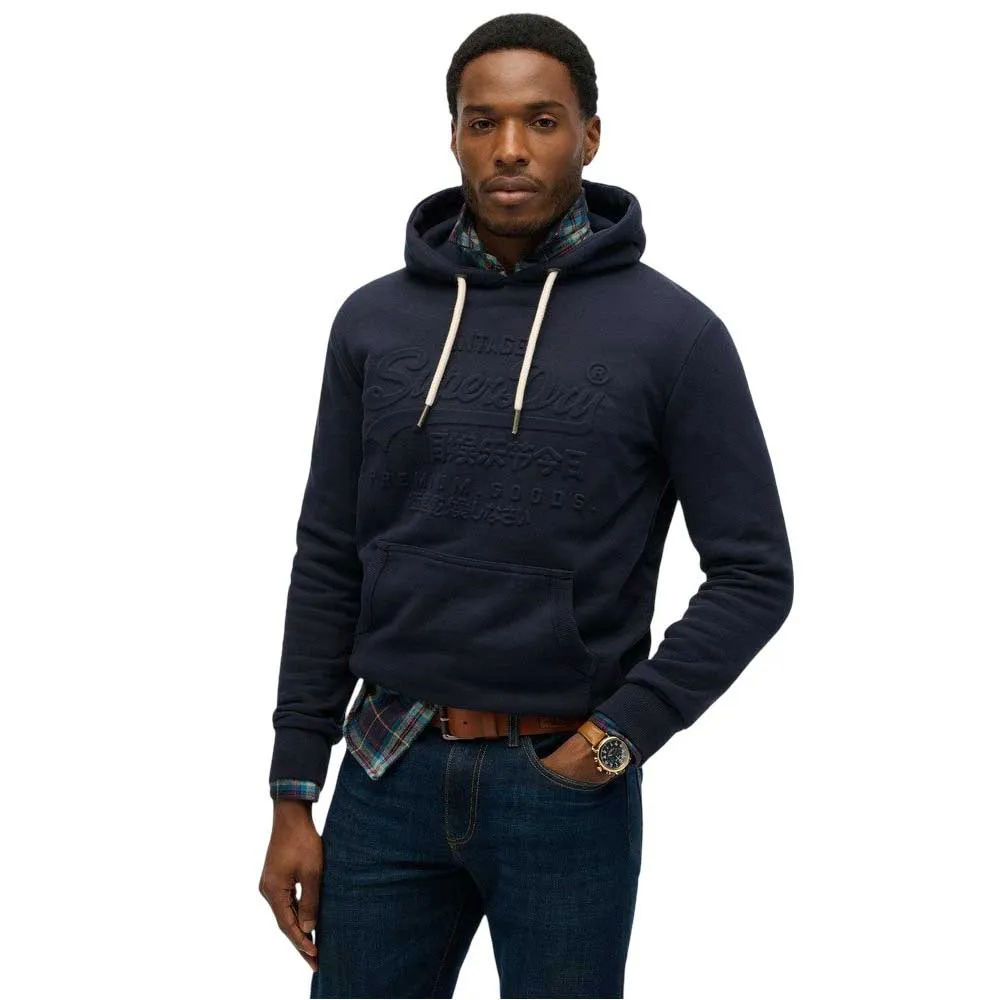 

Худи Superdry Embossed Vl Graphic, синий