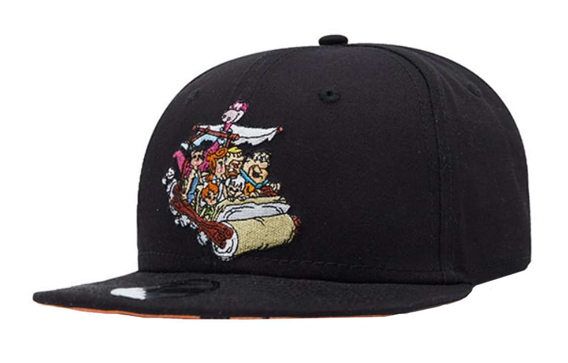 

New Era Хлопковая бейсболка унисекс черная, Black