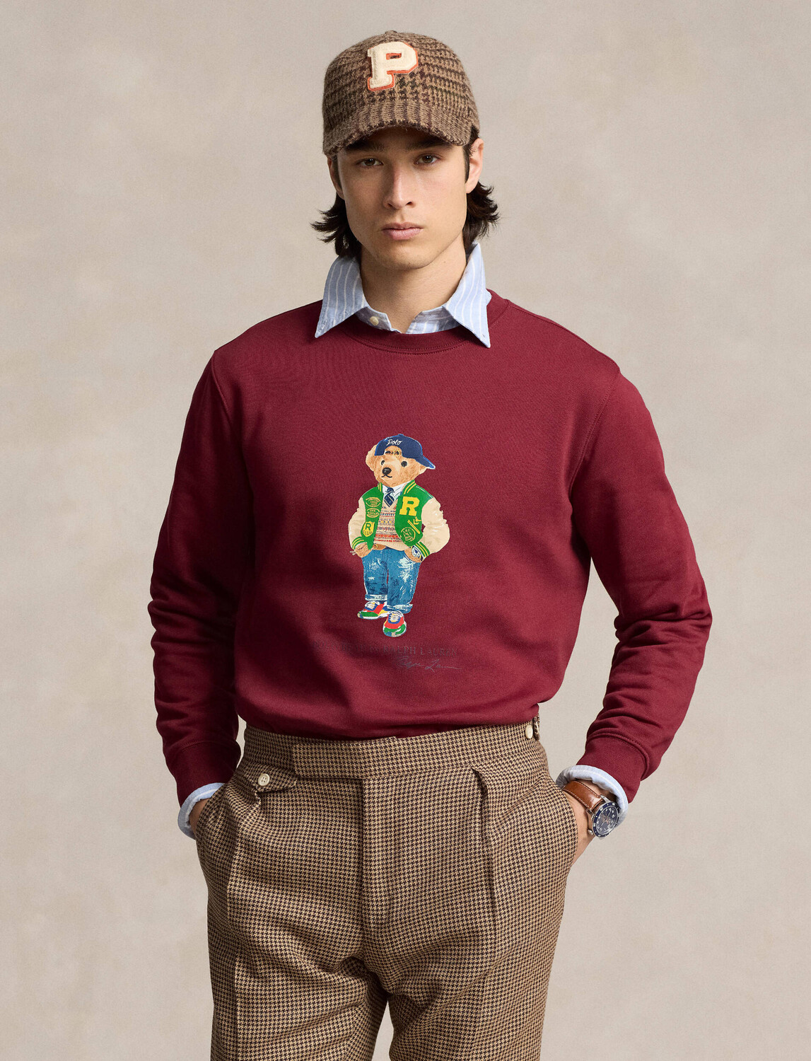 

Толстовка POLO RALPH LAUREN Regular Fit, бордо