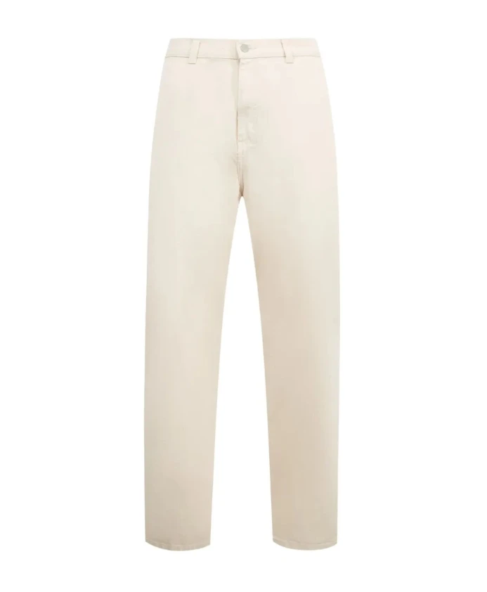 

Свободные брюки из хлопчатобумажной саржи Carhartt Wip, белый