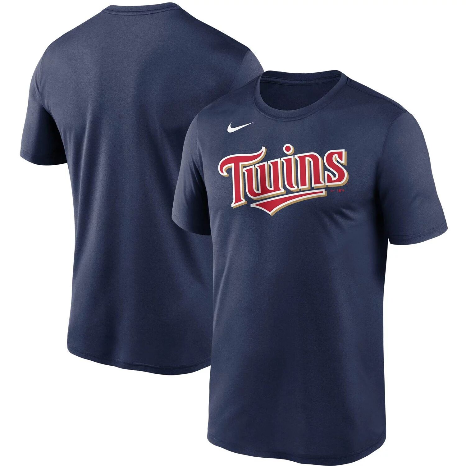 

Мужская темно-синяя футболка Minnesota Twins Wordmark Legend Nike, Синий, Мужская темно-синяя футболка Minnesota Twins Wordmark Legend Nike