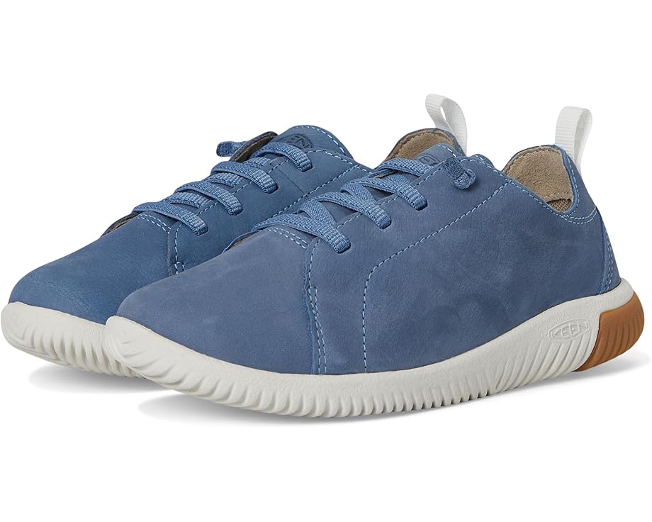 

Кроссовки KEEN Kids KNX Leather Sneaker, цвет Coronet Blue/Vapor