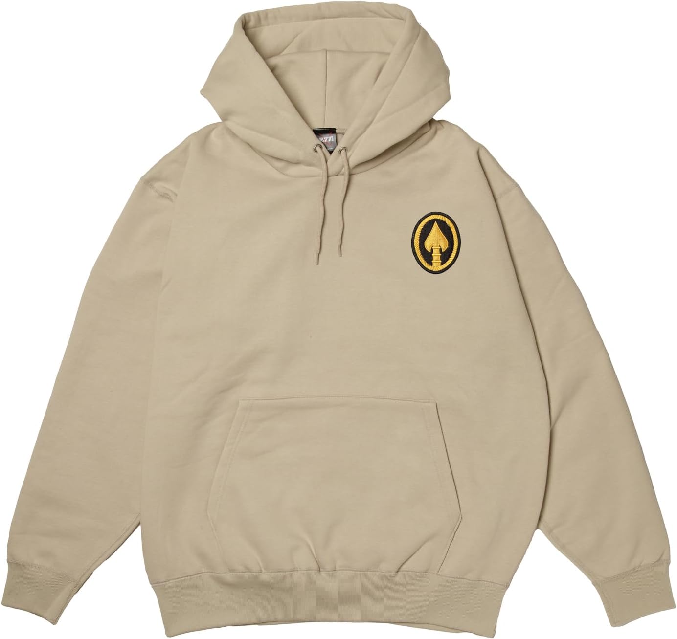 

Толстовка с капюшоном в стиле F, нашивка с гербом армии США, флисовая подкладка, пуловер, цвет: серый (stone) F-Style