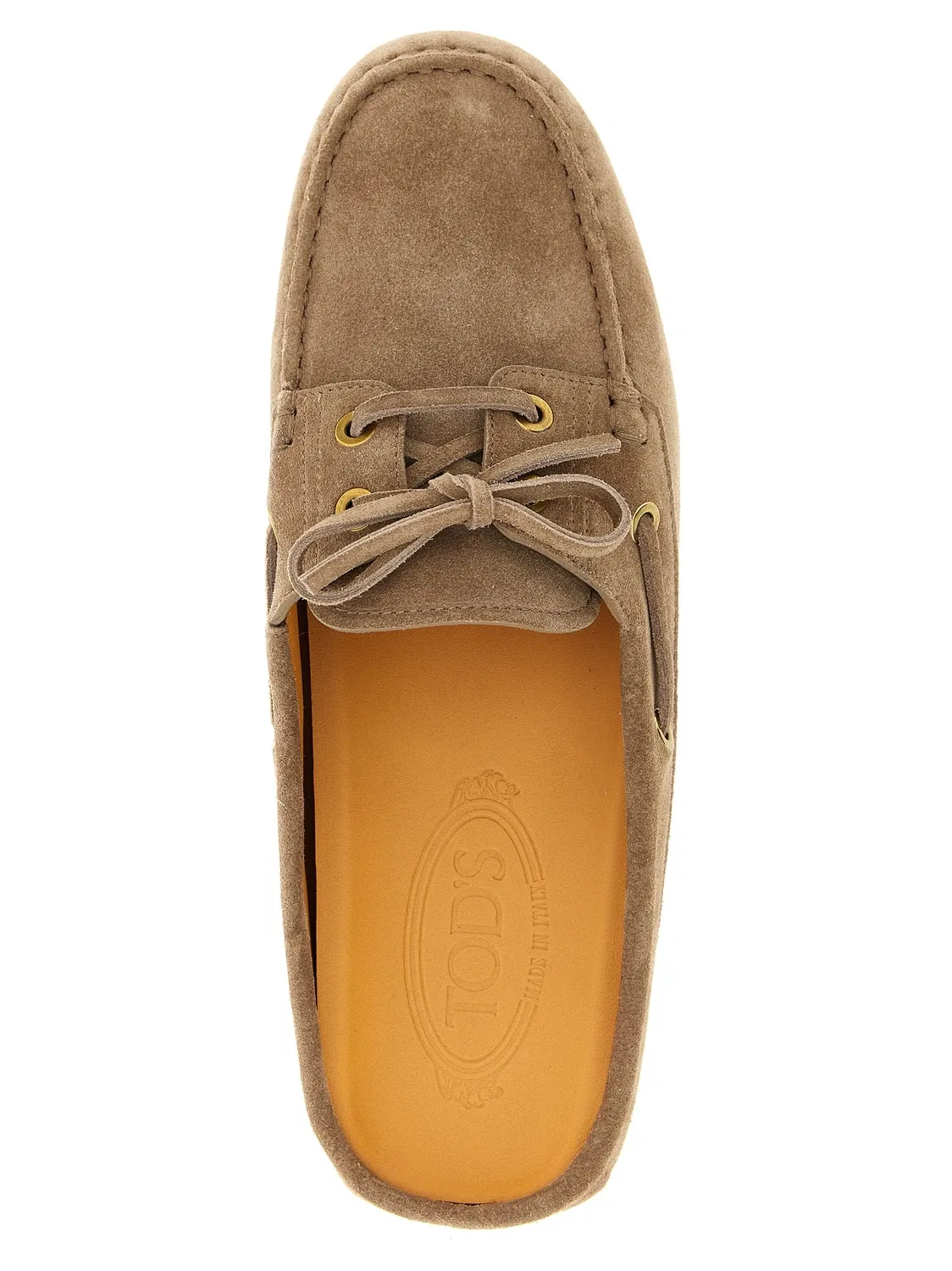 Сабо «Gommino» TOD'S, бежевый — фото 4