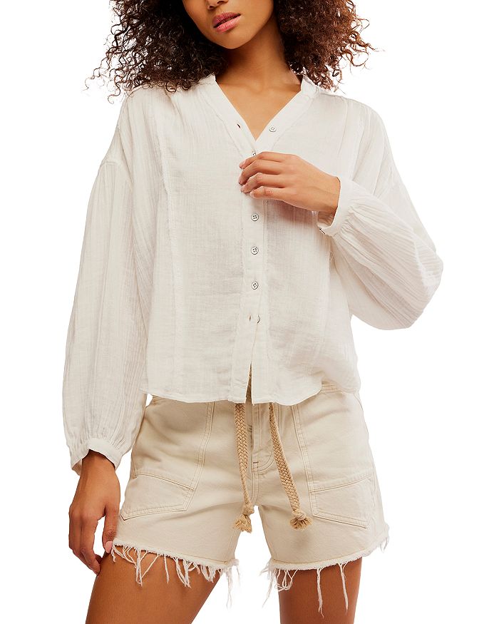 

Двухслойная рубашка Valley Free People, белый