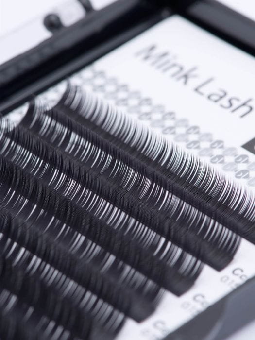 Ресницы BL Lashes Mink, черные Ресницы норковые, черные C 0,25 MIX Secret Lashes — фото 2
