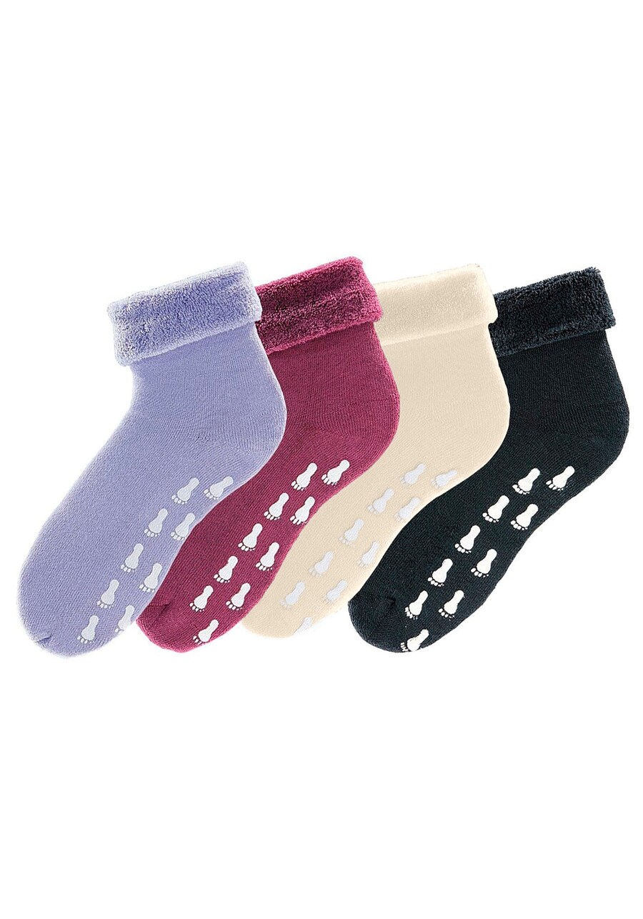

Носки GO IN, цвет Cream/Purple/Cyclamen/Black