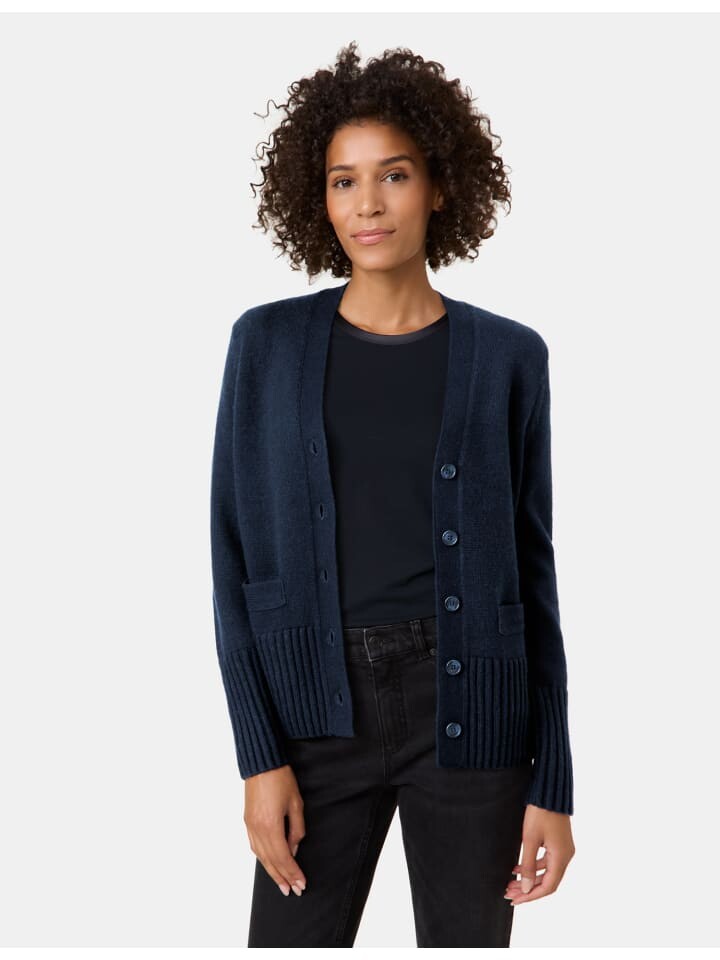 

Кардиган Gerry Weber Jacke Strick, темно-синий