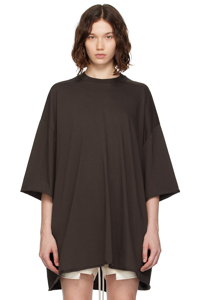 

Футболка Concordians tommy Rick Owens, цвет dark dust