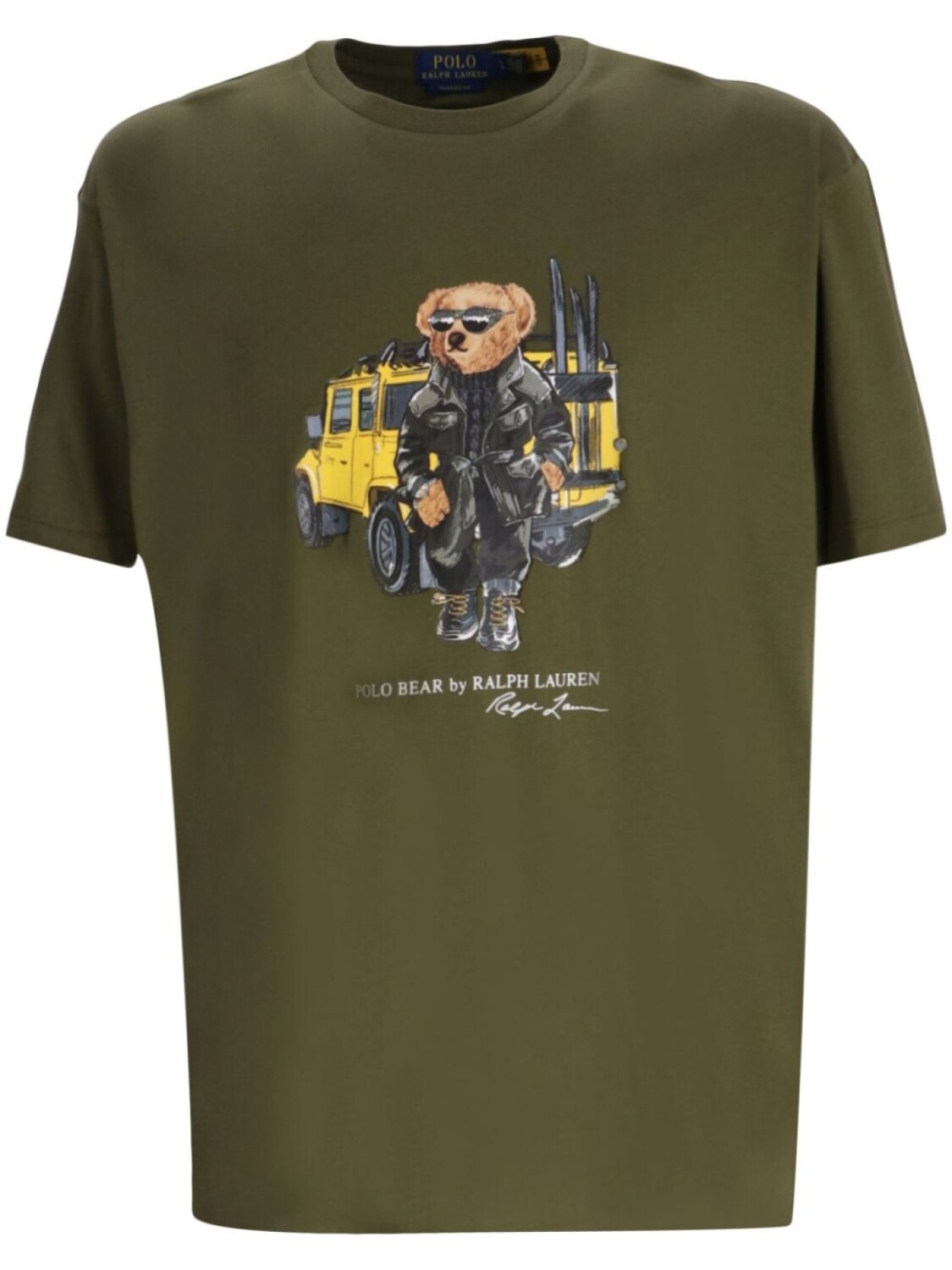 

Футболка с принтом Polo Bear Polo Ralph Lauren, зеленый