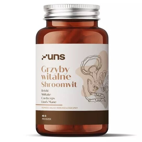 

Uns, Vital Mushrooms Shroomvit 45G Натуральный