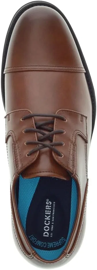 Мужские оксфорды Dockers Echo, Cognac — фото 2