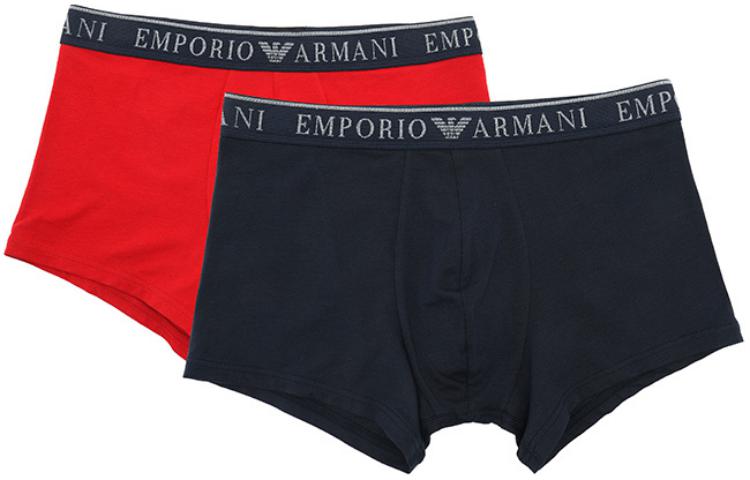 

Мужские трусы 2 штуки EMPORIO ARMANI, синий