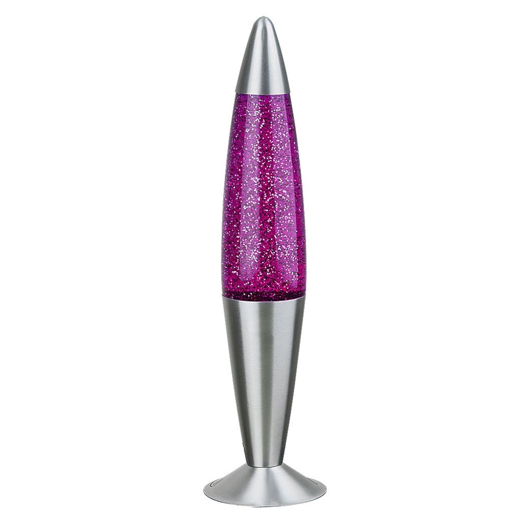 

Rabalux Glitter Lava Lamp 1x E14 фиолетовый, серебристый, прозрачный