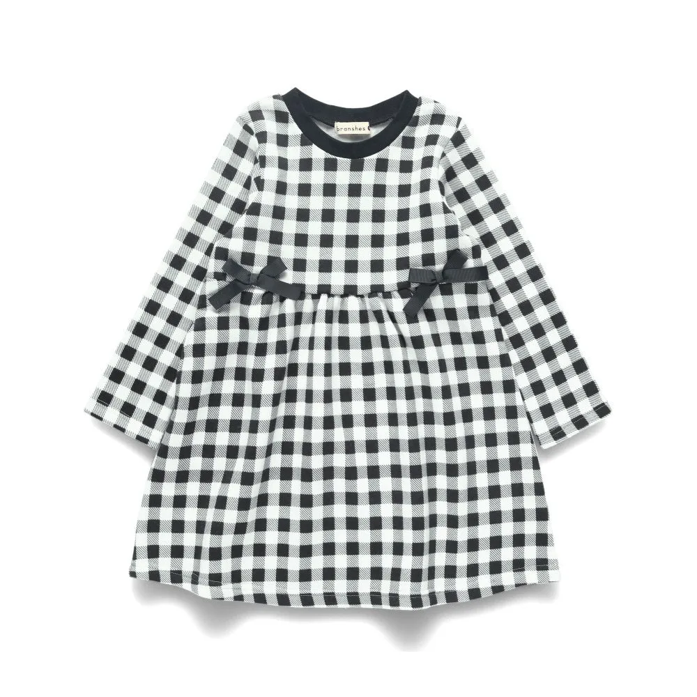 Платье с флисовой подкладкой и поясом-лентой Branshes, цвет Black