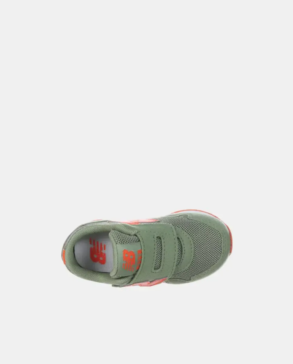 Детская повседневная кроссовка 323 на застежках-липучках Hook & Loop от New Balance, оливковый — фото 3