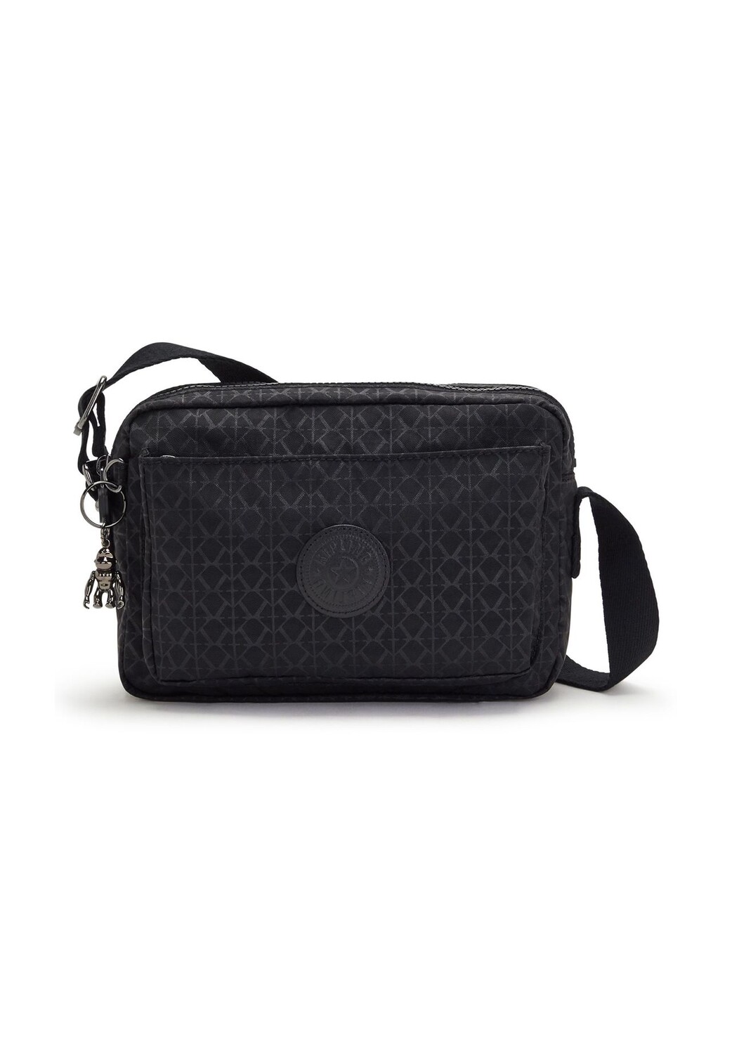 

Базовая сумка через плечо Abanu M 24 см kipling, цвет Signature Emb