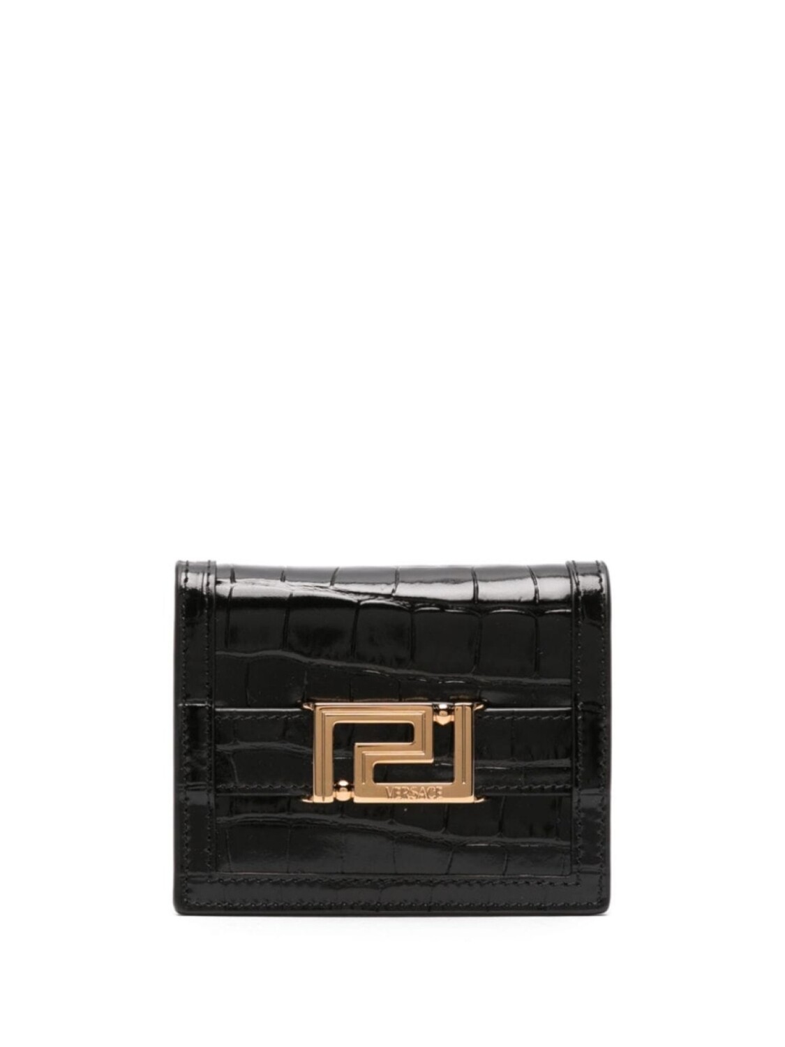 

Versace кошелек Greca Goddess, черный