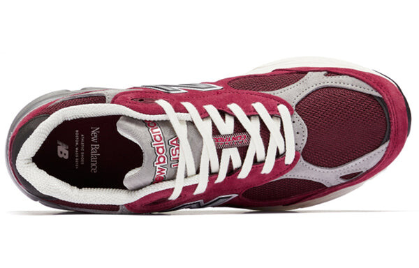 Кроссовки teddy santis x 990v3 сделано в сша New Balance, красный — фото 3