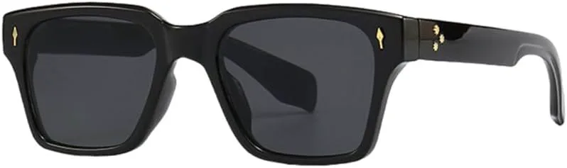 

Мужские солнцезащитные очки MUTYNE в квадратной оправе с защитой от УФ-излучения UV400, летний стиль, модные женские солнцезащитные очки, коричневые и черные, Black