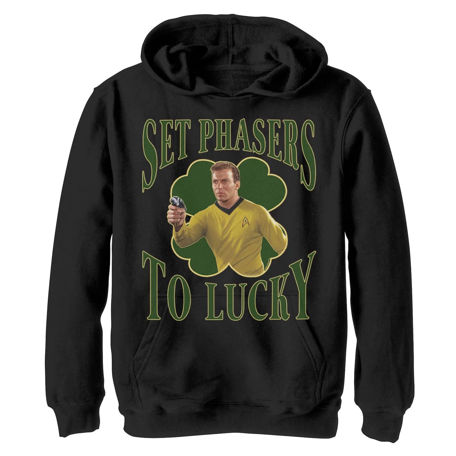 

Флисовая толстовка St. Patty's Lucky с рисунком Star Trek Next Generation для мальчиков 8–20 лет Licensed Character
