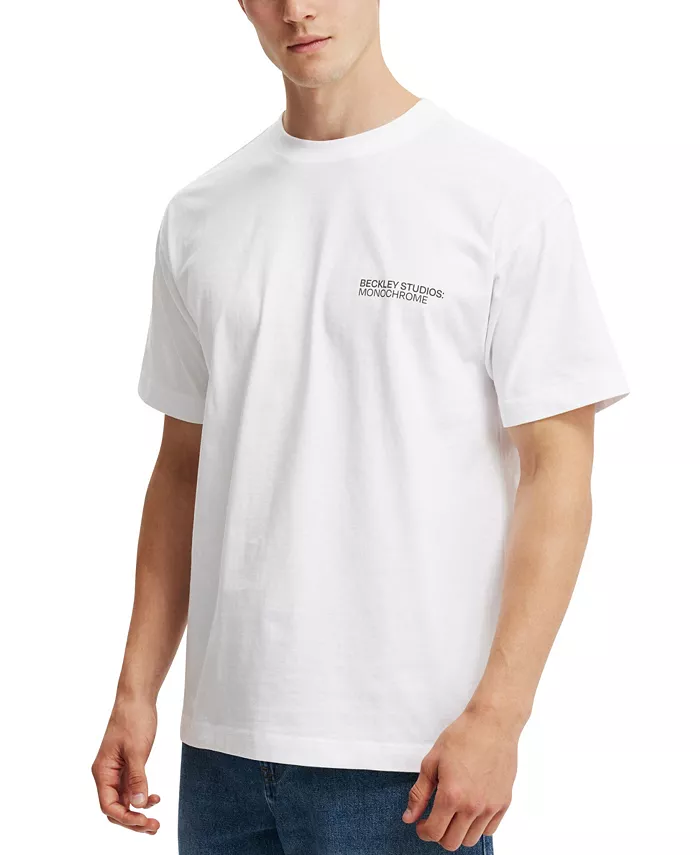 

Мужская футболка Box Fit Easy COTTON ON, белый