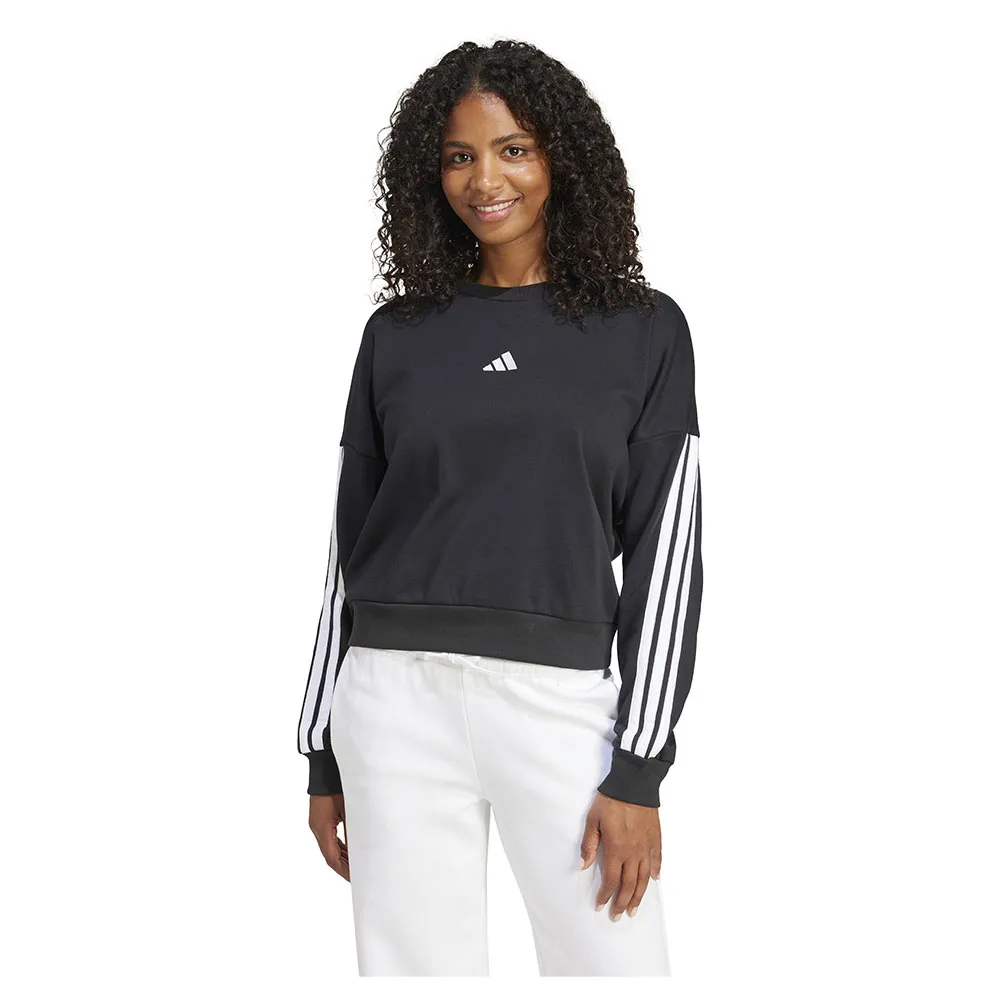 

Толстовка adidas Essentials 3 Stripes French Terry, черный