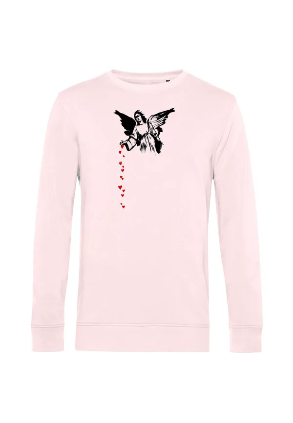 

Толстовка с сердечками от бэнкси Henry Tiger, Baby Pink, Розовый, Толстовка с сердечками от бэнкси Henry Tiger, Baby Pink