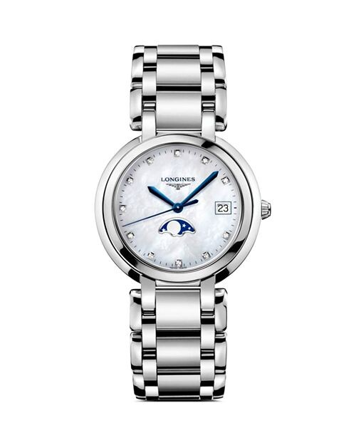 

Часы PrimaLuna, 34 мм Longines, цвет Blue/Silver