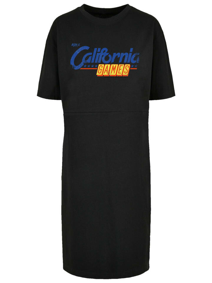 

Короткое платье F4NT4STIC Oversized Kleid CALIFORNIA GAMES LOGO, черный