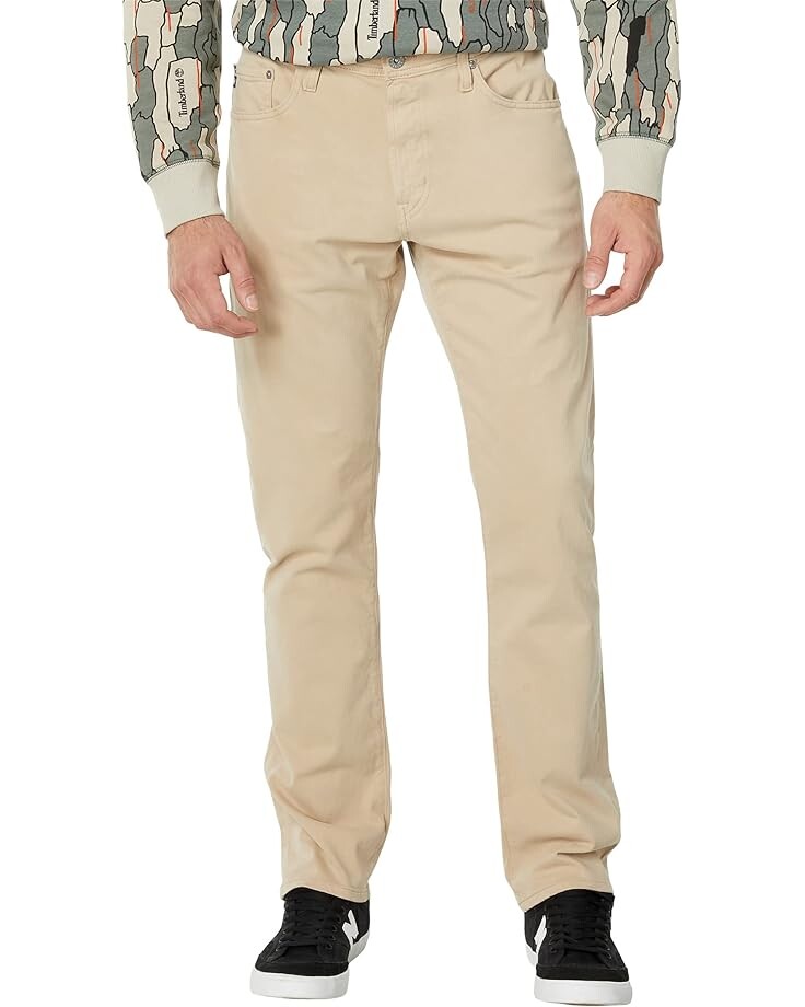 

Брюки AG Jeans Everett Slim Straight Leg Twill, цвет Latte