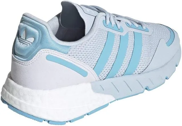 Кроссовки Adidas Originals ZX 1K Boost, белый/синий — фото 4