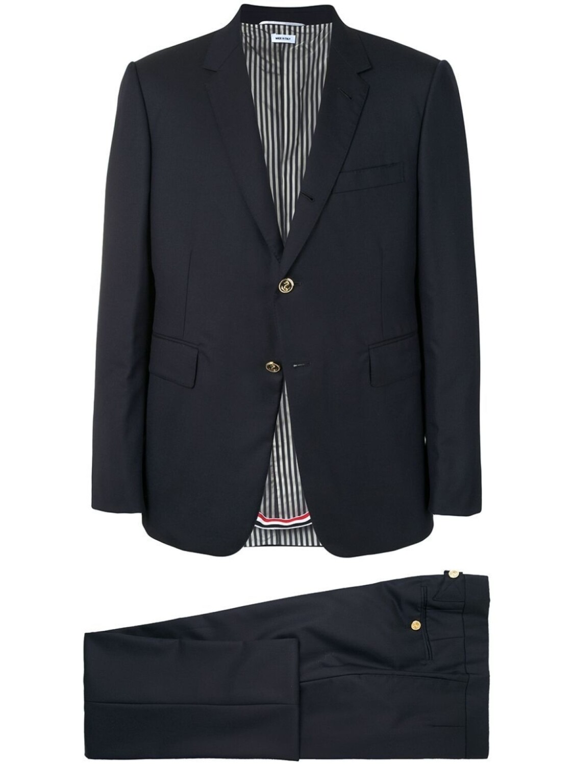 

Thom Browne classic two piece suit, синий
