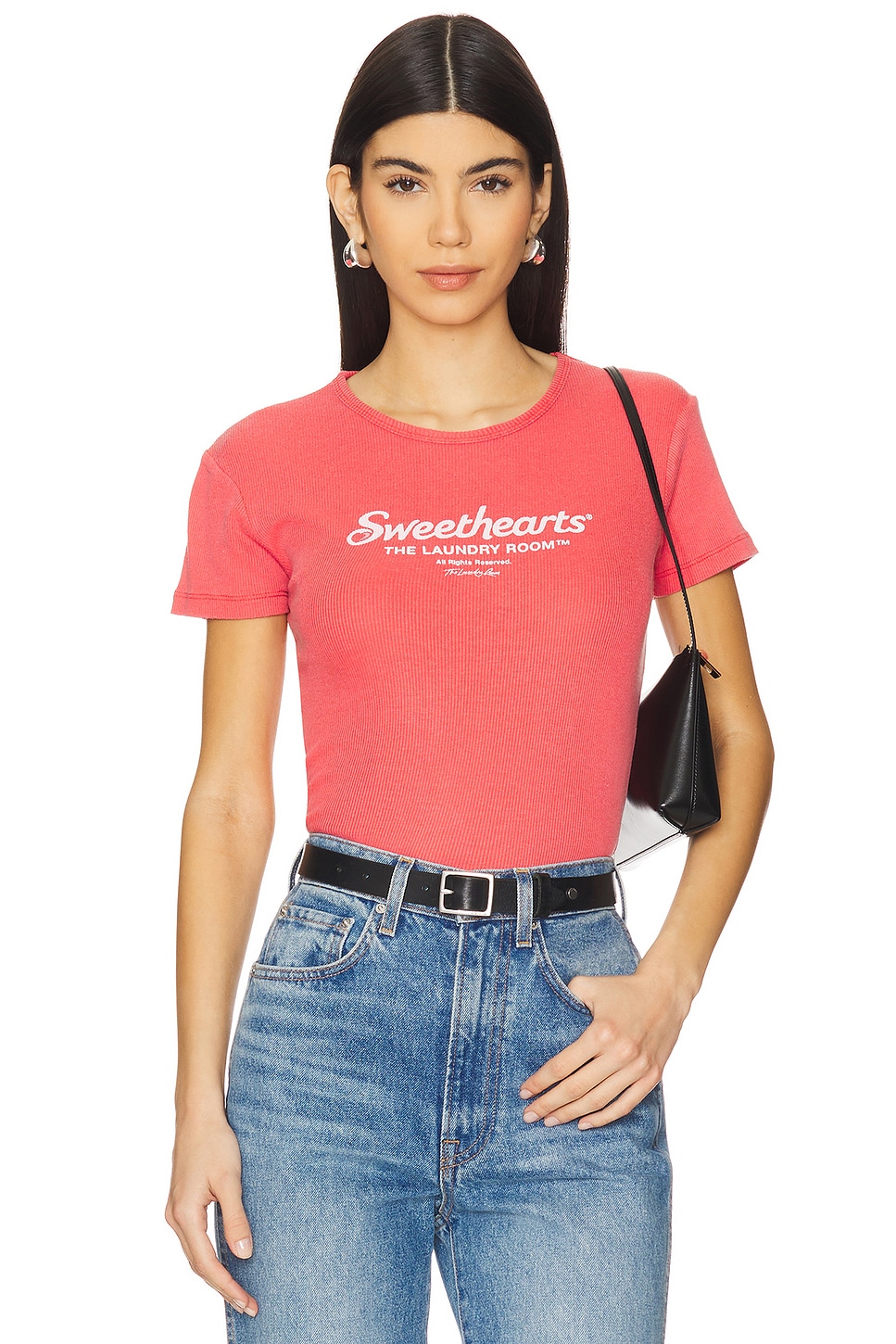 

Футболка для малышей Sweethearts official tm от The Laundry Room, vintage red