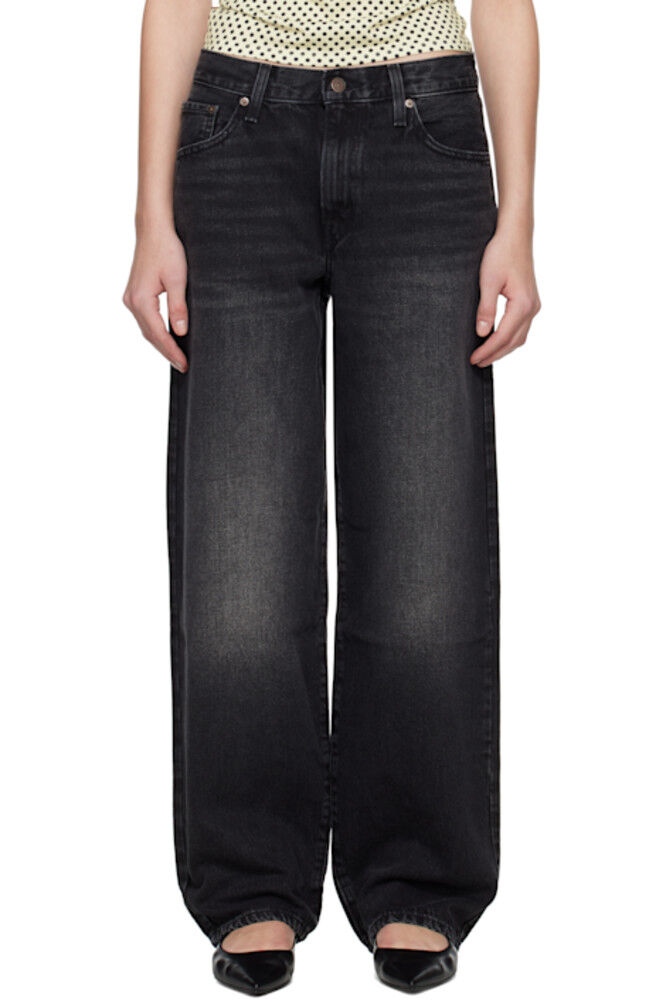

Черные мешковатые джинсы Dad Levi's