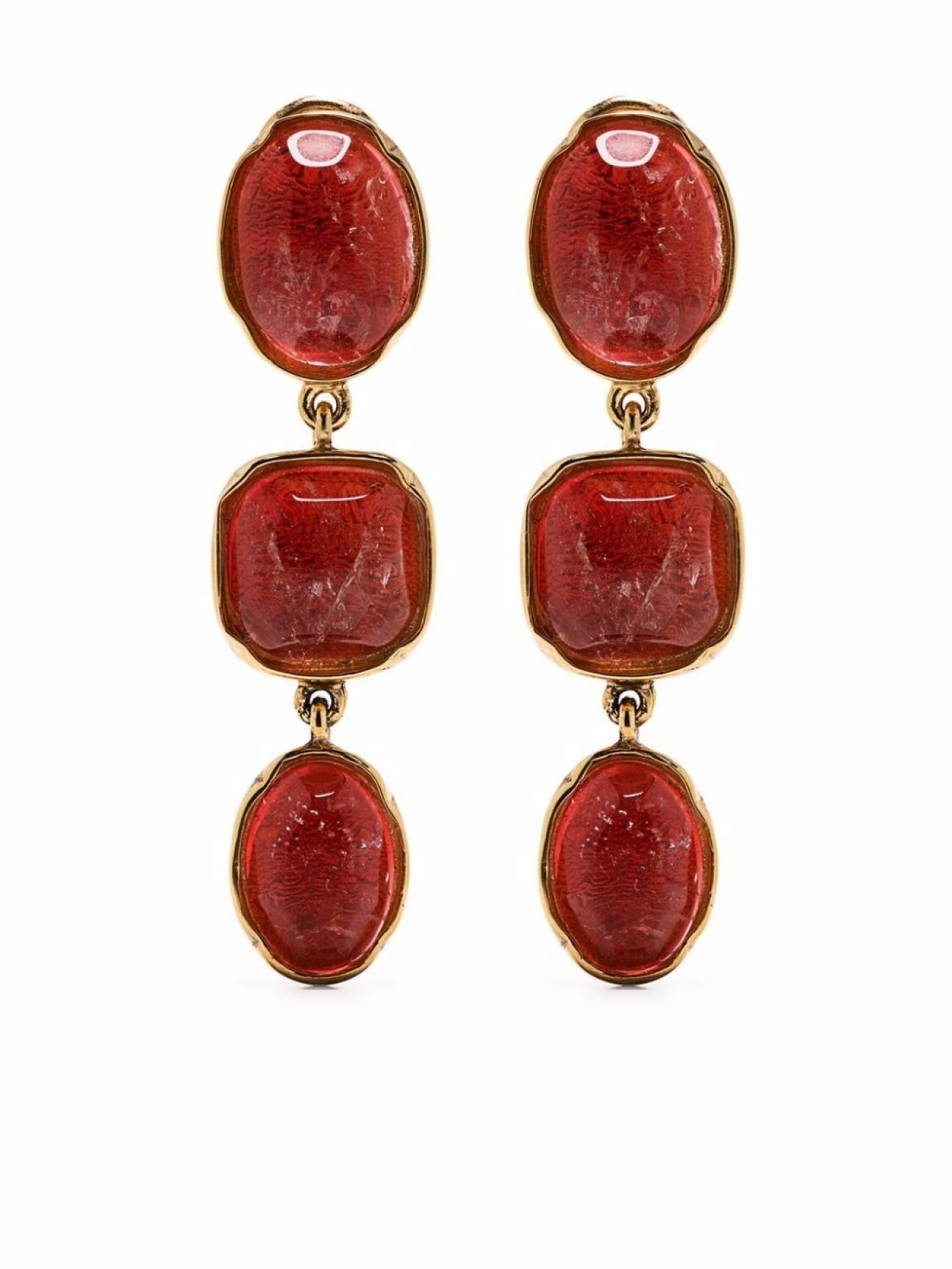 

Серьги-клипсы Cabochons Goossens, розовый