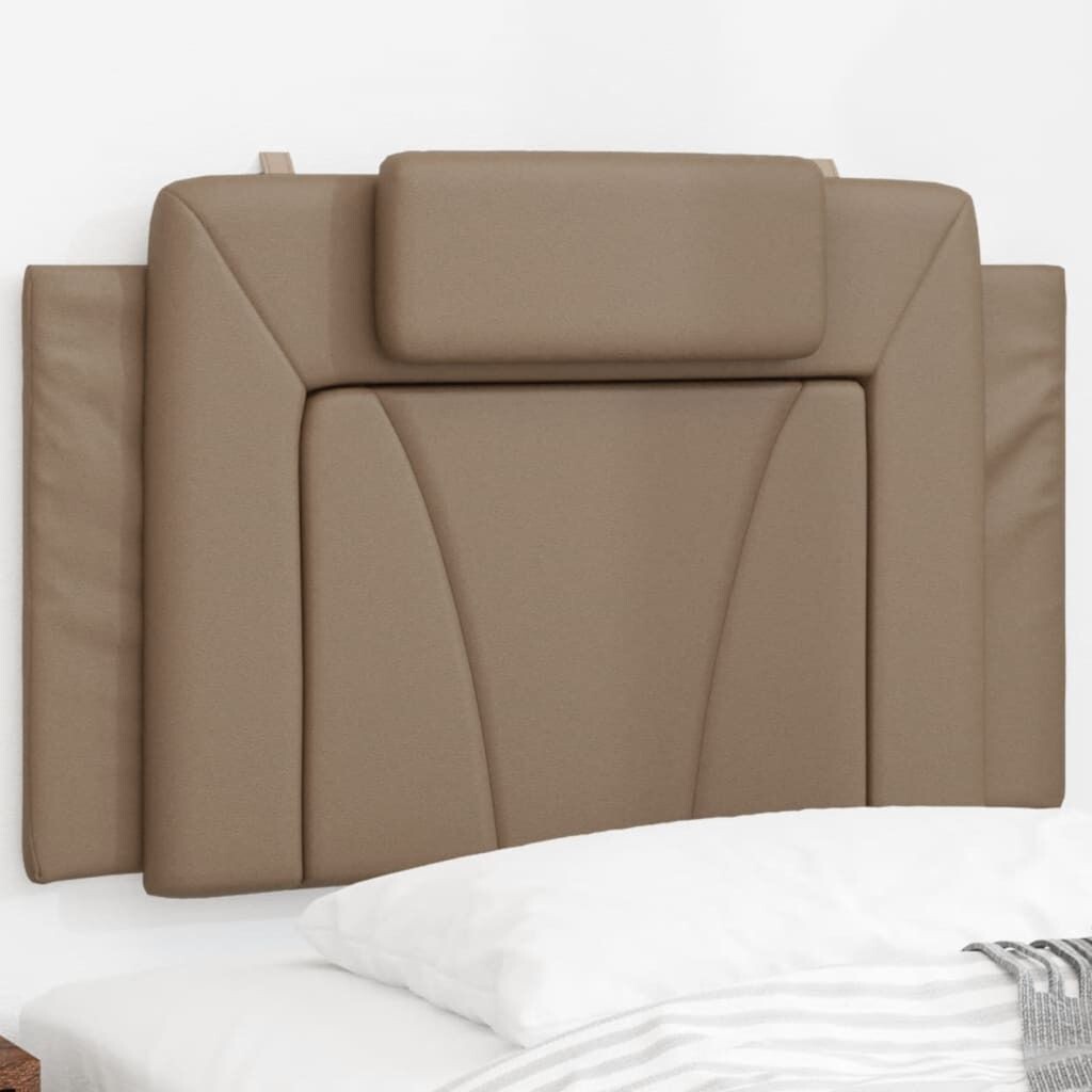 

Подушка на изголовье капучино коричневая 90 см искусственная кожа DKD HOME DECOR
