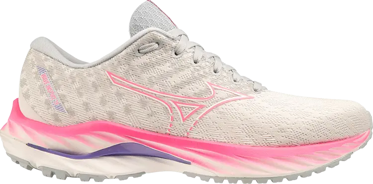 

Кроссовки Wmns Wave Inspire 19 'Snow White High Vis Pink', кремовый, Бежевый, Кроссовки Wmns Wave Inspire 19 'Snow White High Vis Pink', кремовый