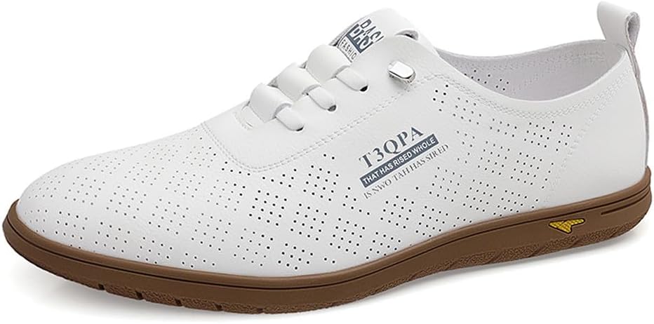 

Мужские премиальные повседневные кроссовки WELRUNG из искусственной кожи, мягкие для ходьбы, бизнес, для вождения, лоферы, белый