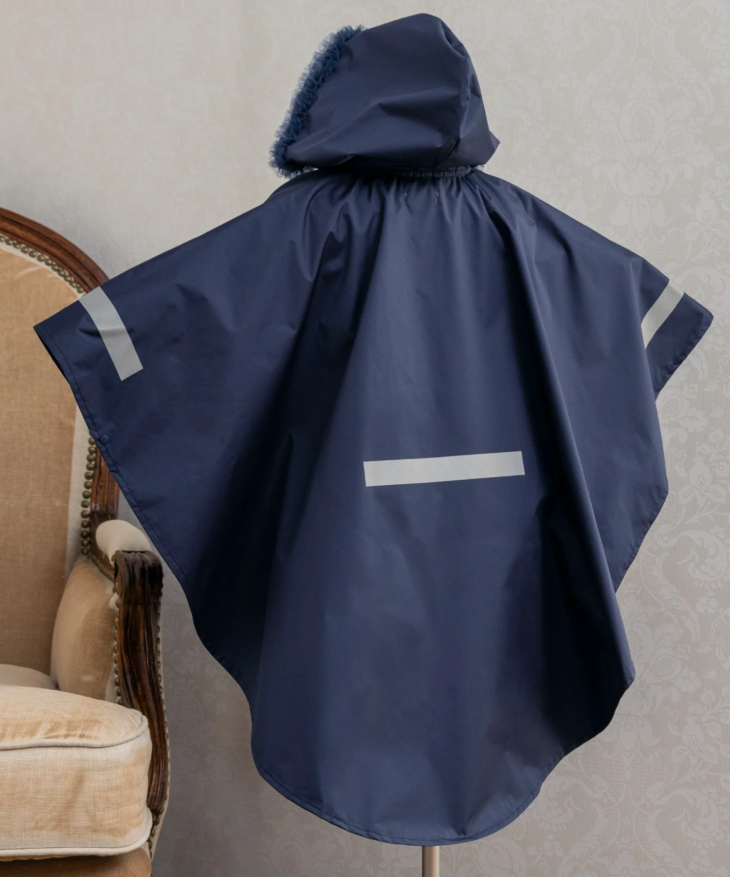 Дождевик из тюля для корсажа Panpantutu, Navy