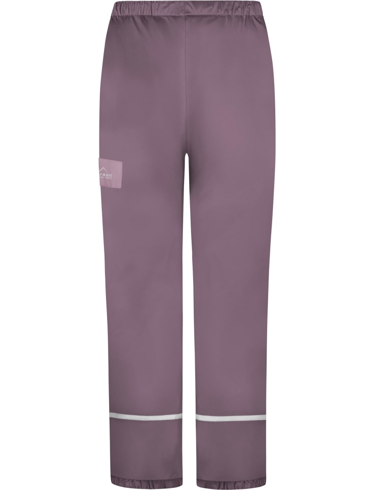 Normani Outdoor Sports Детские непромокаемые штаны «Шалальт» фиолетового цвета — фото 3